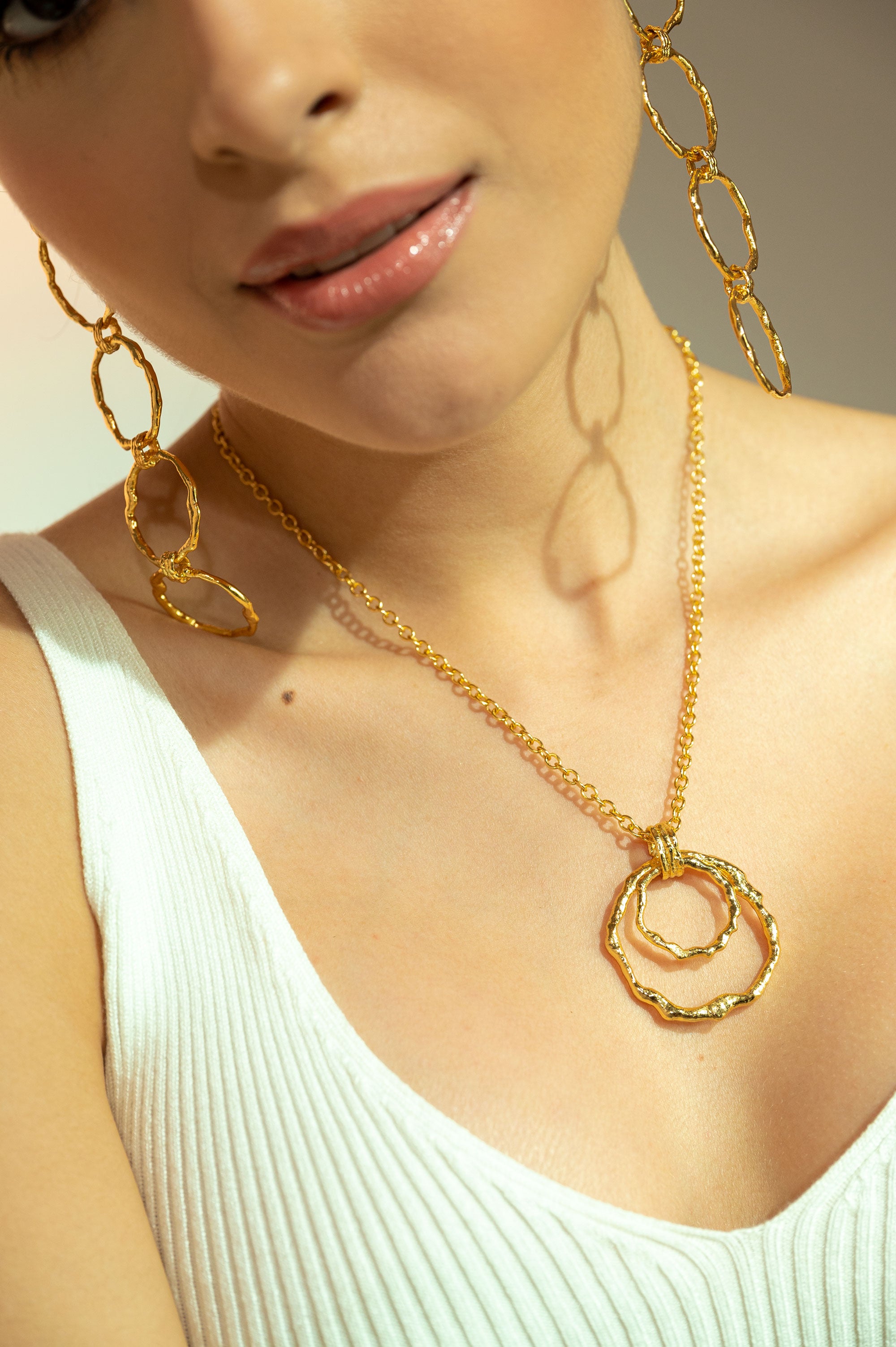 Circle Necklace Large - [product-vendor] - ISHINE365